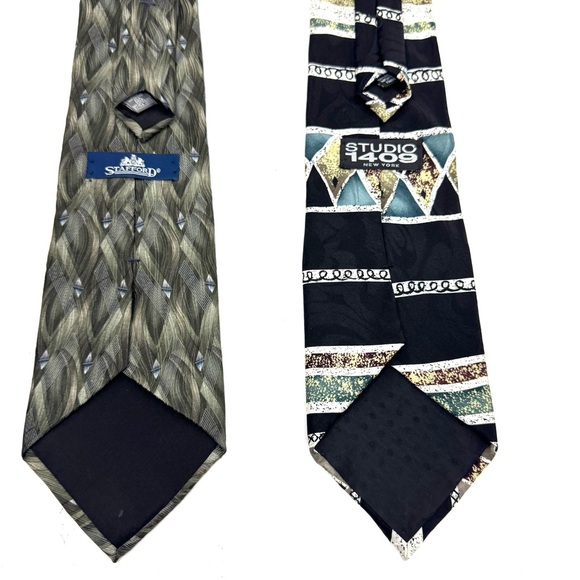 2 Men’s Silk Ties - Picture 2 of 2